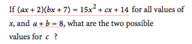 given math problem