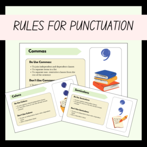 punctuation presentation