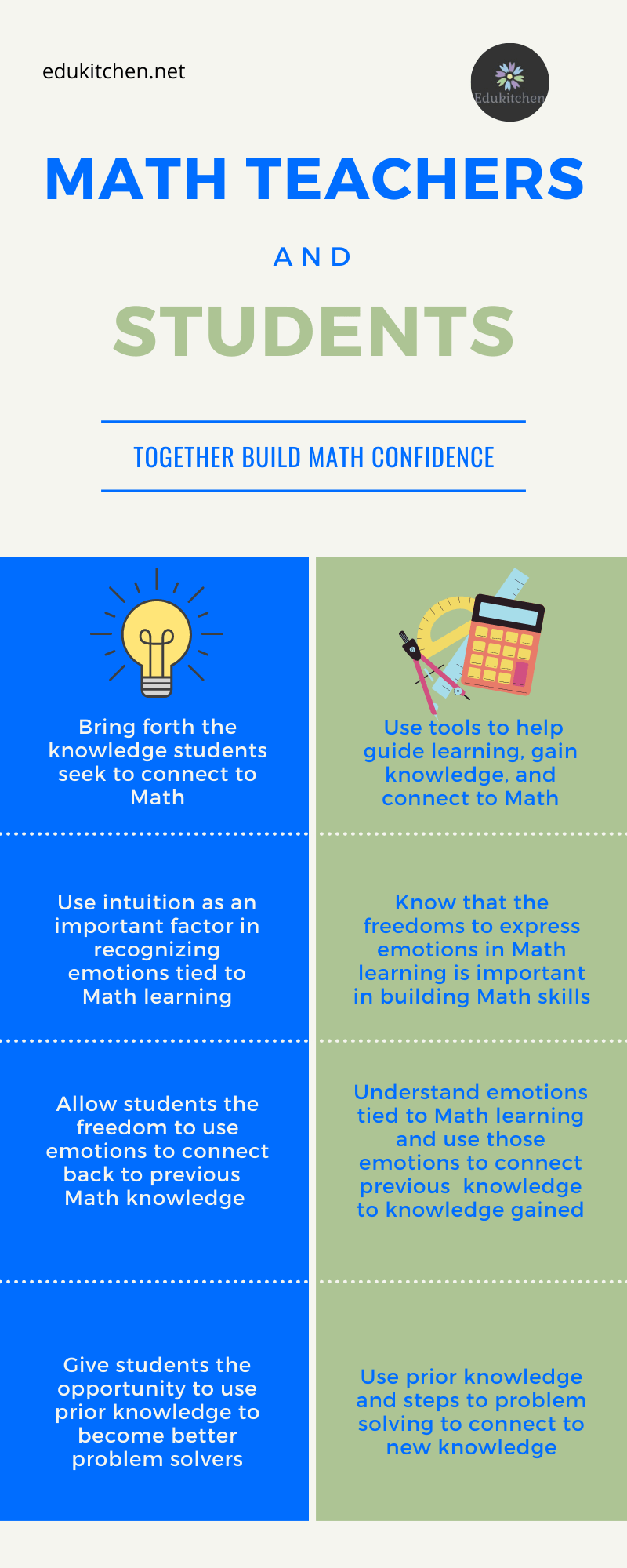 math learning with students