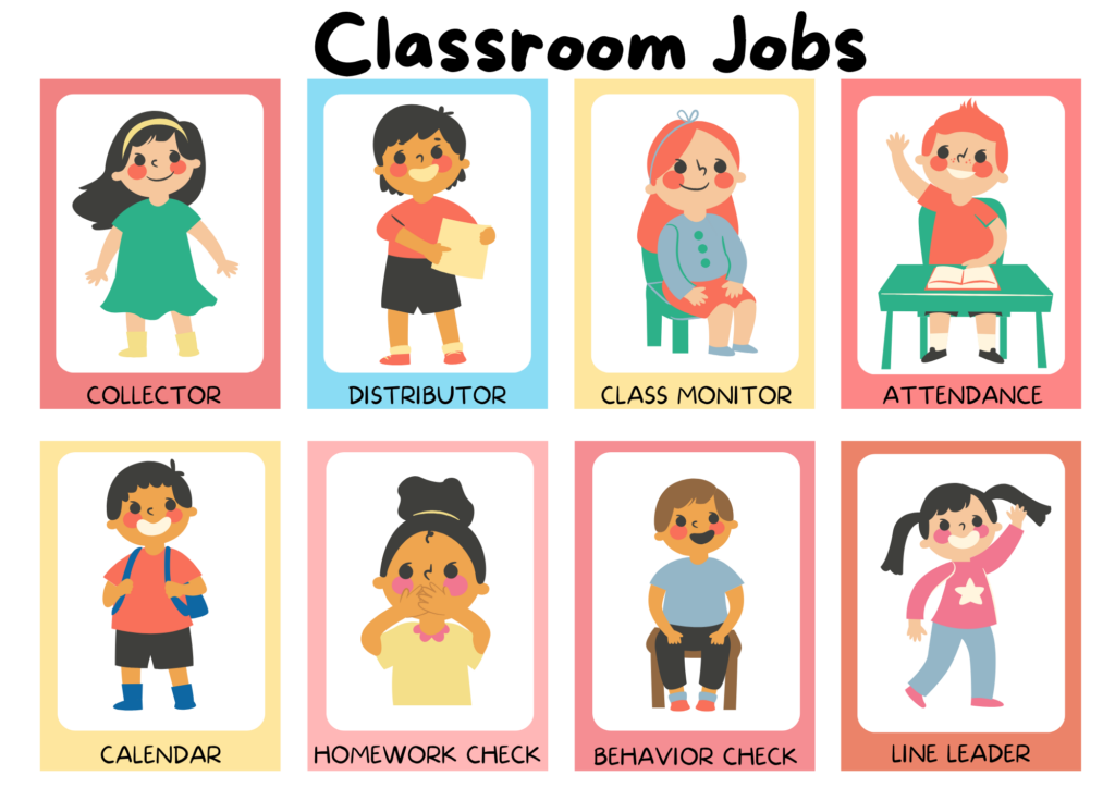 classroom jobs image