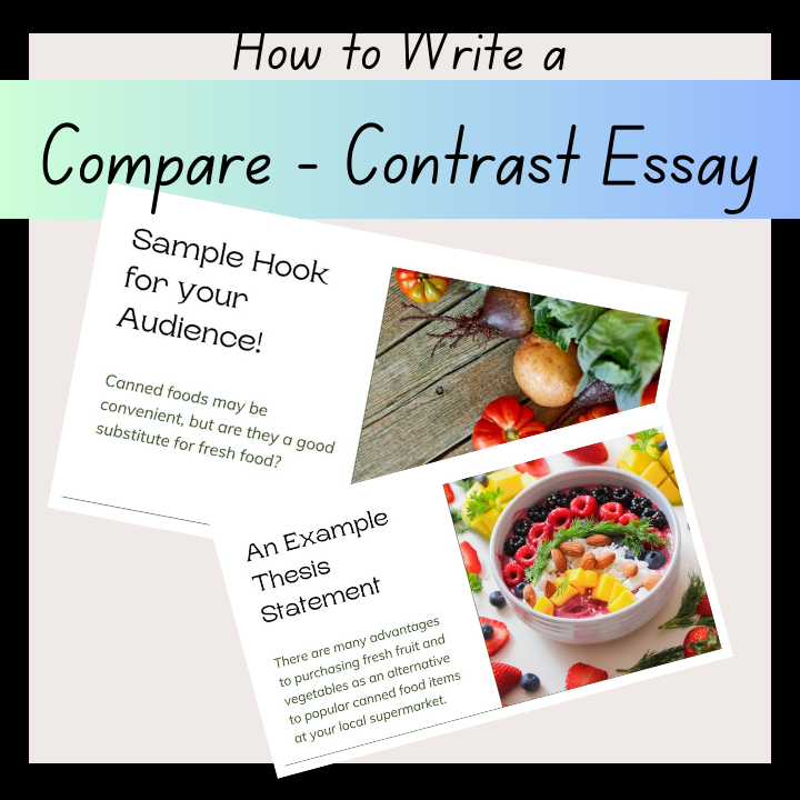 compare and contrast essay