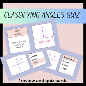 classifying angles