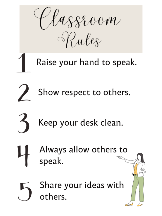 classroom rules