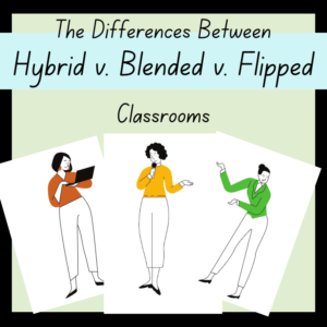 differences between hybrid v. blended v. flipped