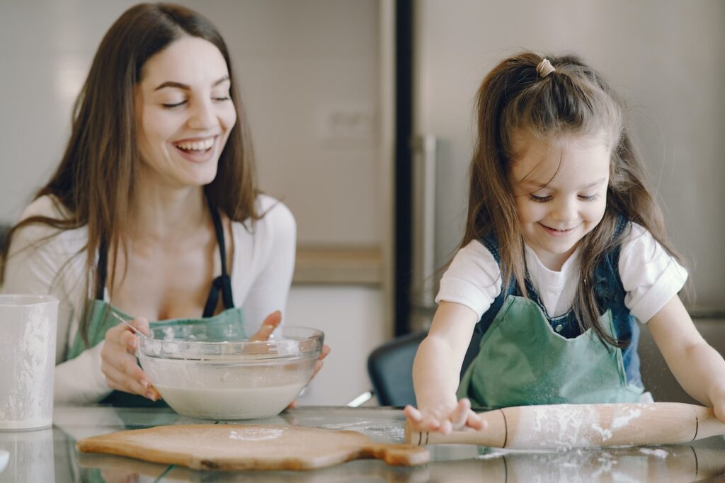 teaching in the kitchen