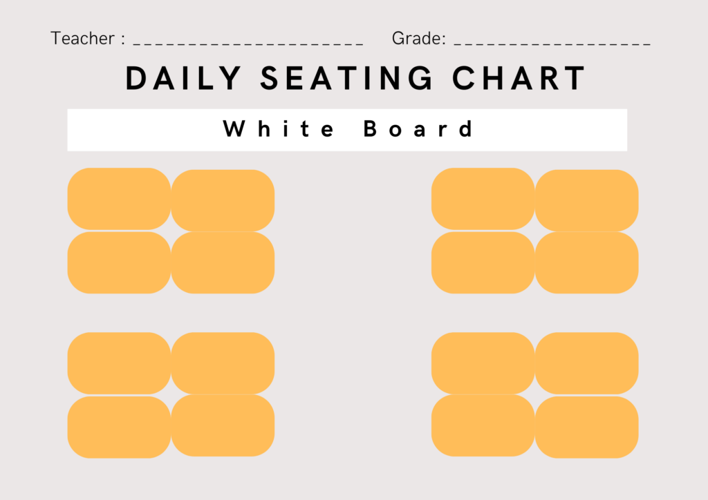 seating chart 2