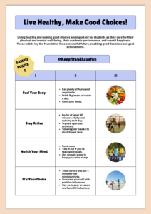 healthy choice lesson plan 1