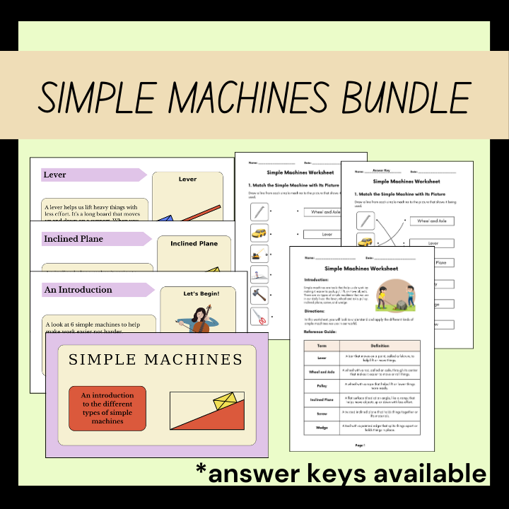 simple machines bundle