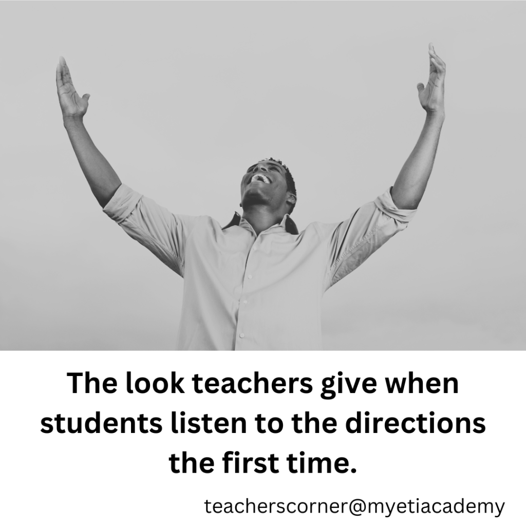 teacher meme about classroom management