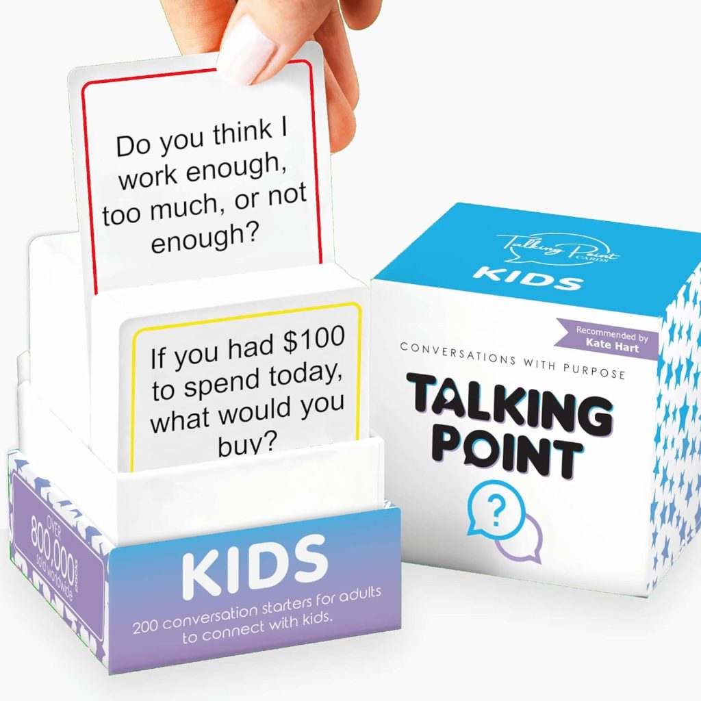 Tools to Teaching the Art of Conversation To Students 8 conversation starters cards on Amazon