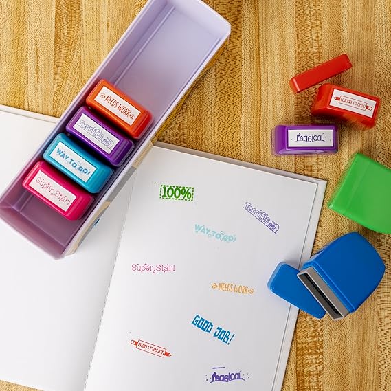 How Constructive Feedback Improves Student Learning 8 Amazon teacher stamps set