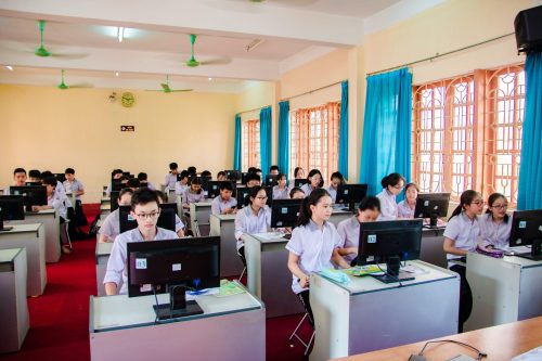 students and blending learning